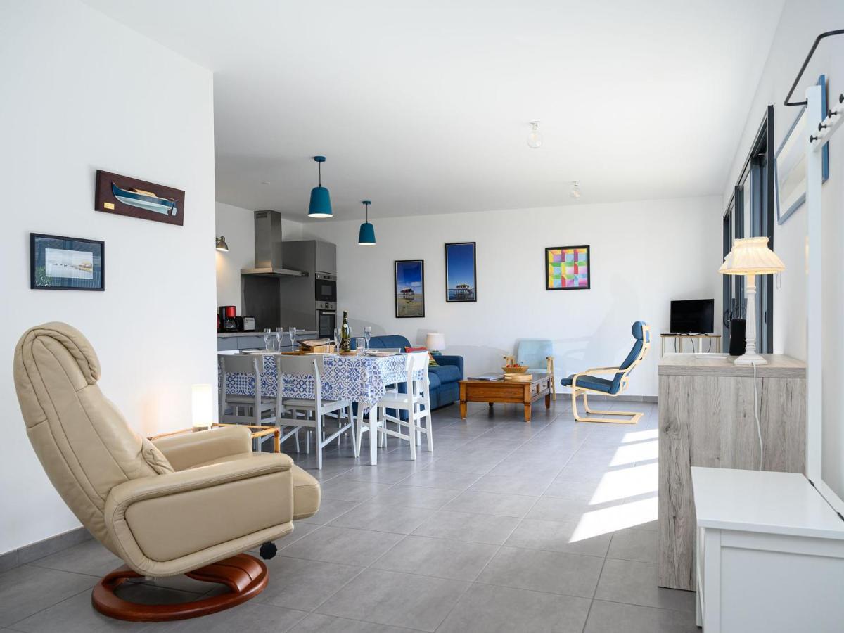 Maison Moderne Pres Plage Aiguillon - 2 Chambres, Terrasse, Jardin, Parking - Calme Et Confort - Fr-1-420-63 Аркашон Екстериор снимка